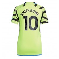 Arsenal Emile Smith Rowe #10 Vieraspaita Naiset 2023-24 Lyhythihainen